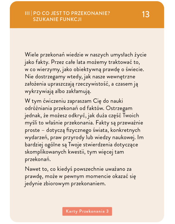 Karty Przekonania 3