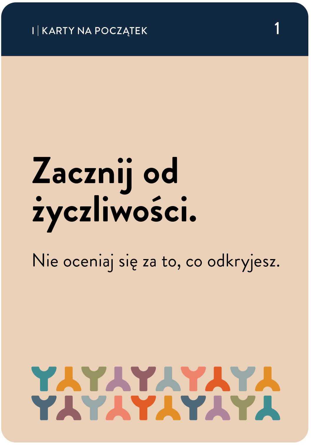Zacznij od życzliwości.
