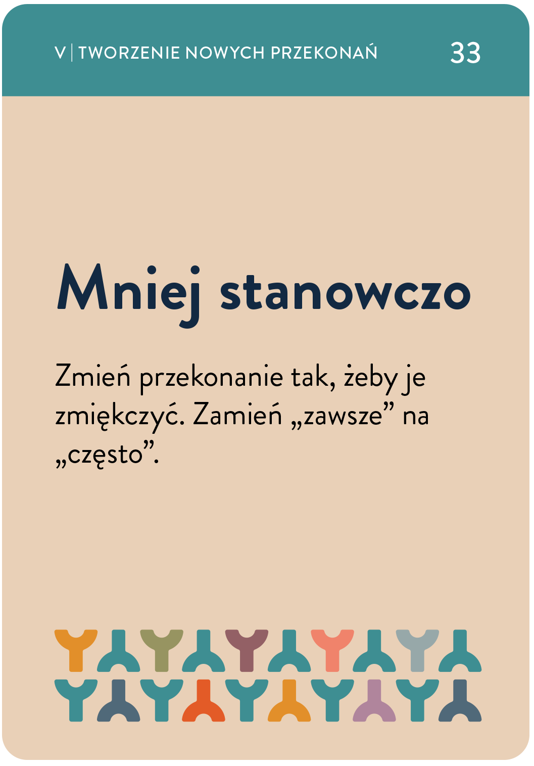 Mniej stanowczo